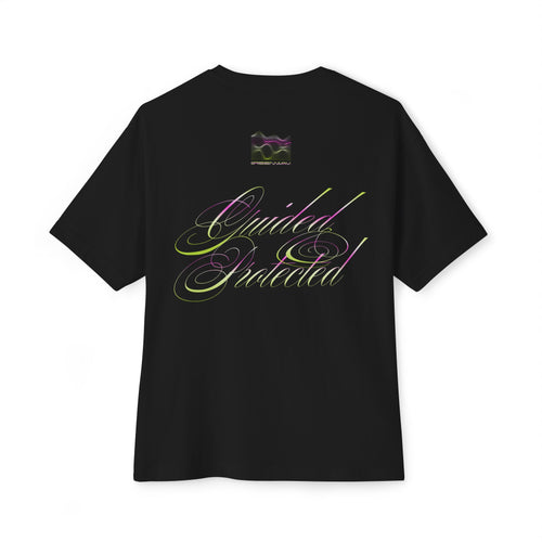 'Guided & Protected' Kiwi - Unisex Oversized Boxy Tee
