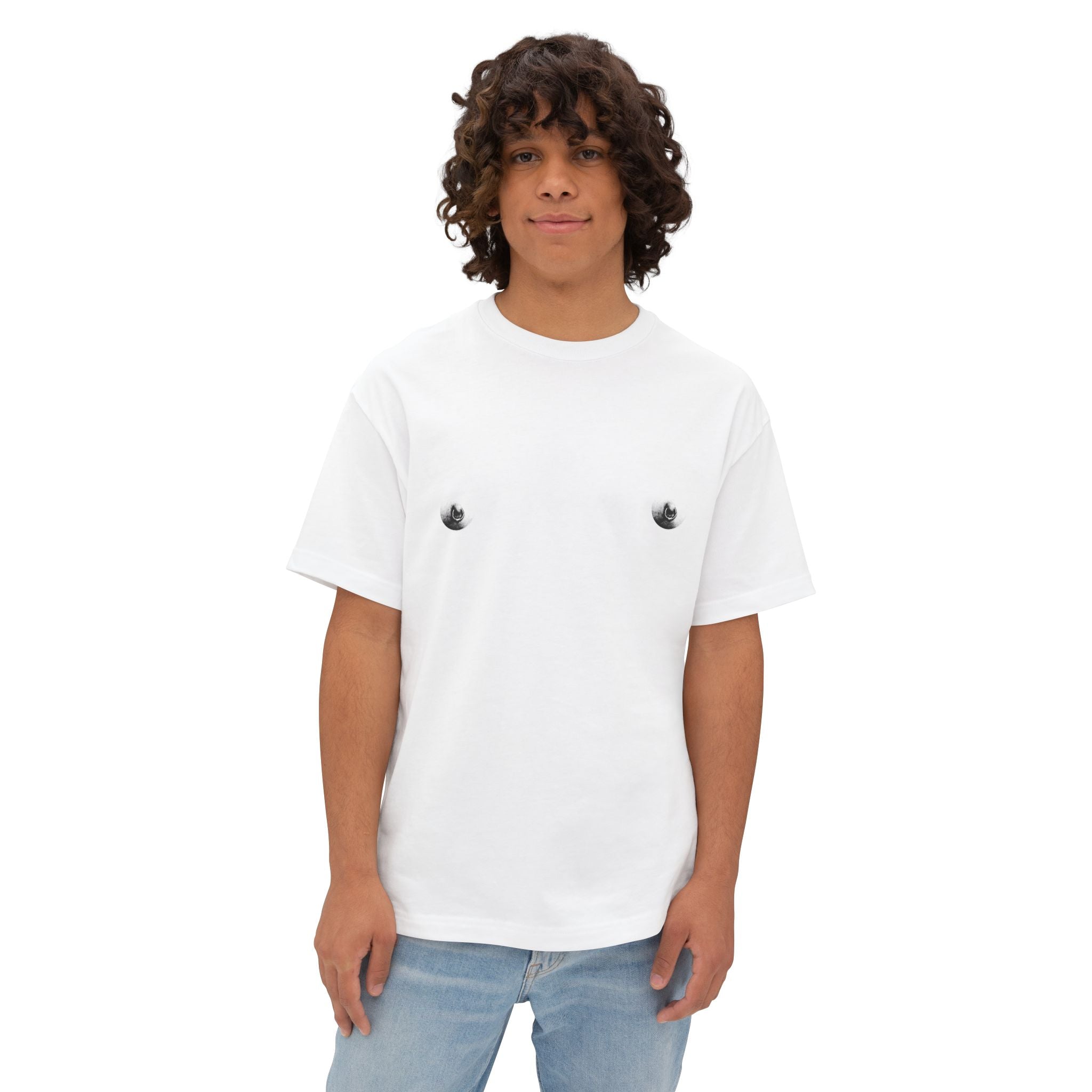 Free The Nipple (Pierced) - Unisex Boxy Tee