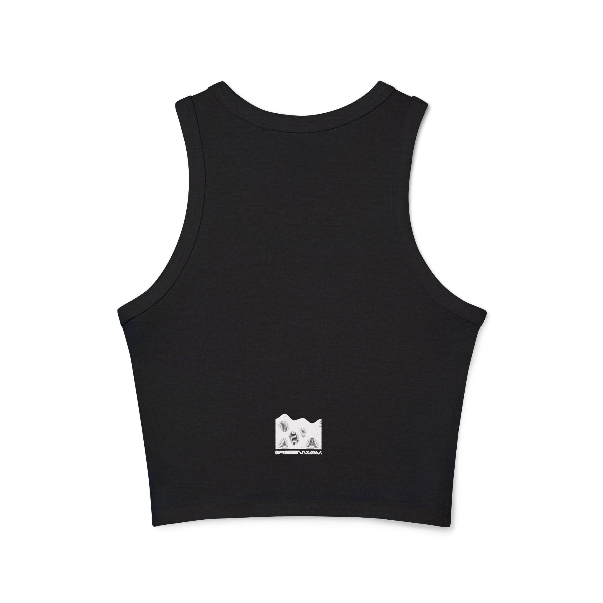 Free The Nipple (Pierced) - Micro Rib Racer Tank Top