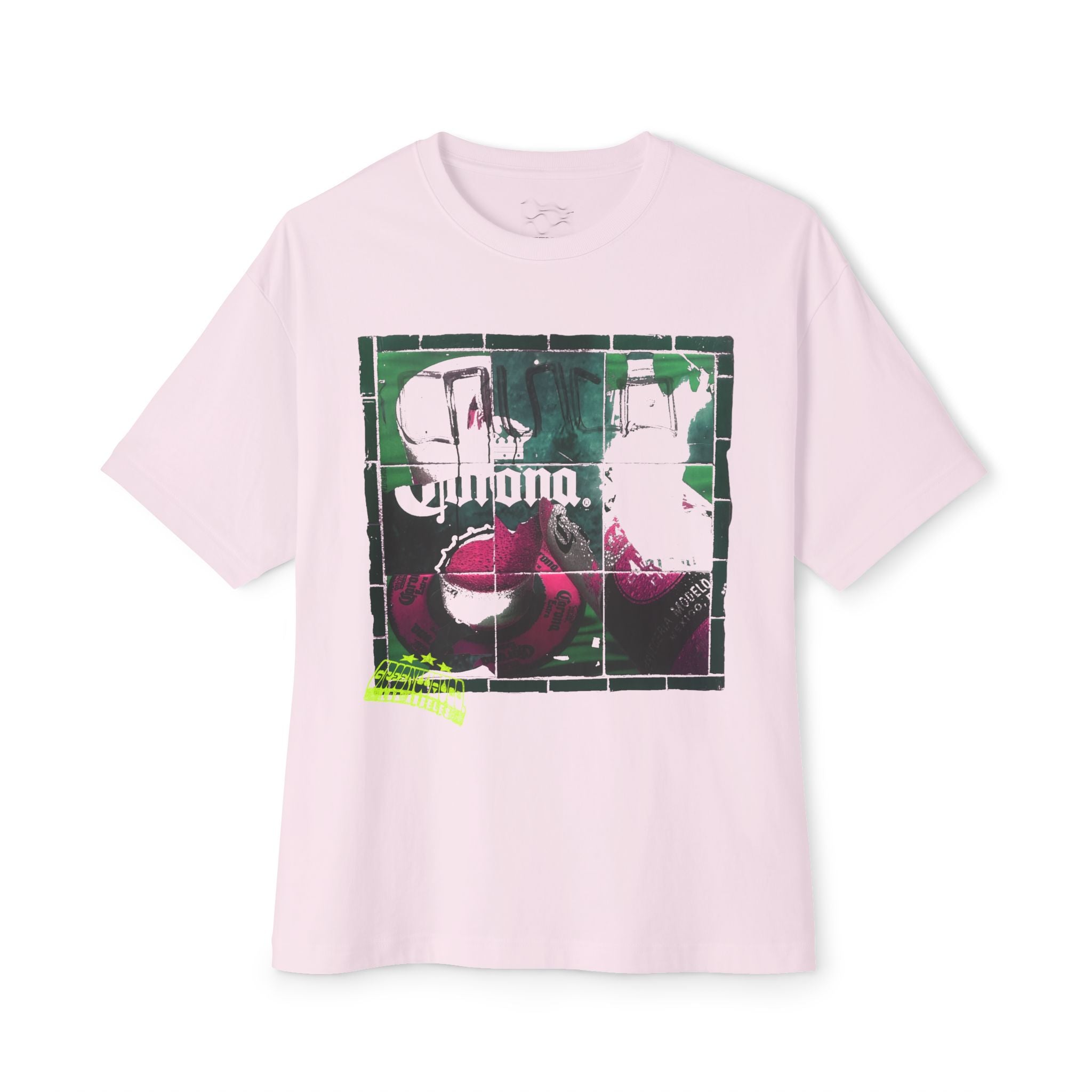 Chelas (Pink) - Oversized Graphic Tee