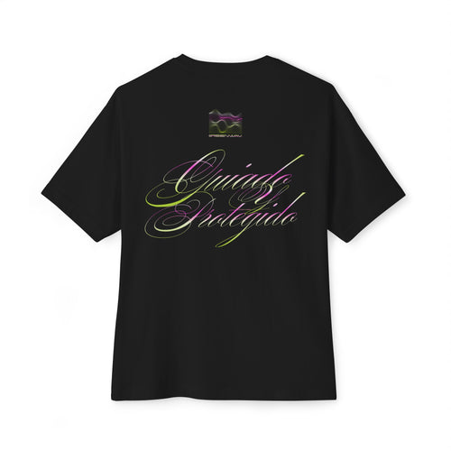 'Guiado Y Protegido' Kiwi - Unisex Oversized Boxy Tee