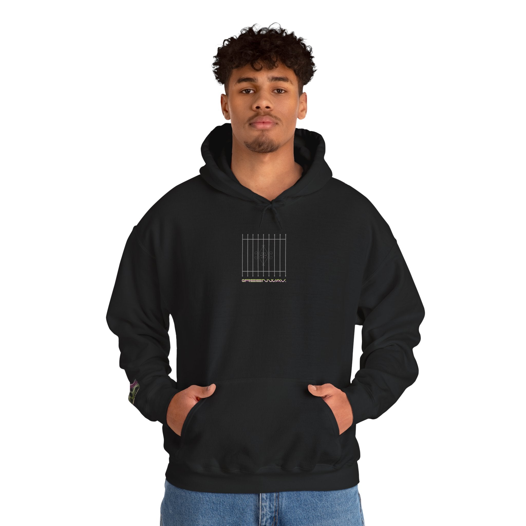 'Guided & Protected' Kiwi - Unisex Hooded Sweatshirt