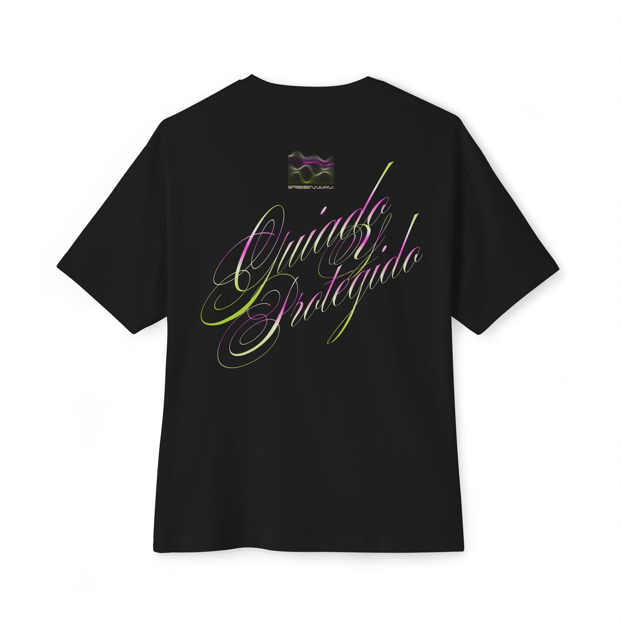 Guiado Y Protegido' Kiwi - Boxy Tee – GREENWAV CO.