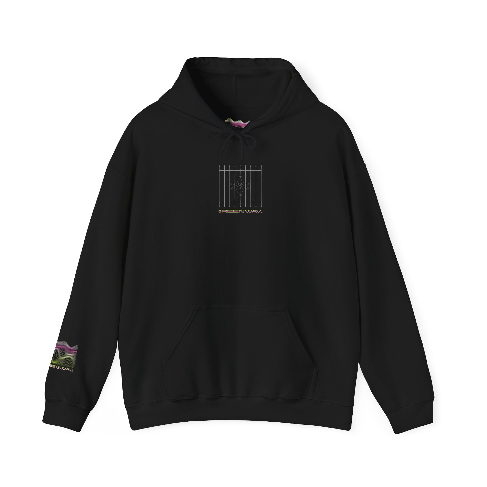 'Guided & Protected' Kiwi - Unisex Hooded Sweatshirt