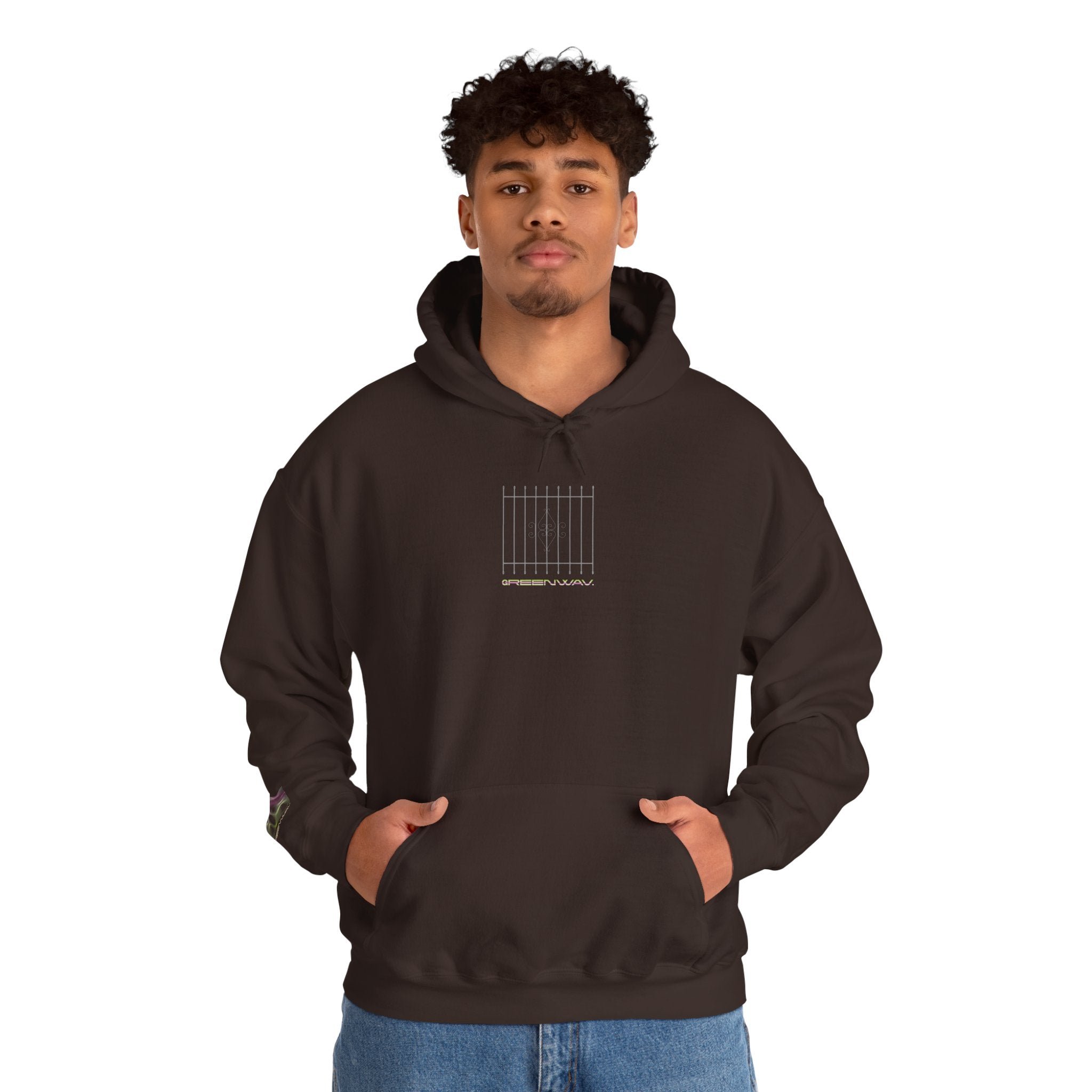 'Guided & Protected' Kiwi - Unisex Hooded Sweatshirt