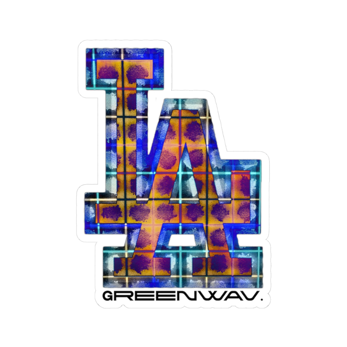 Los Angeles Tile - Sticker