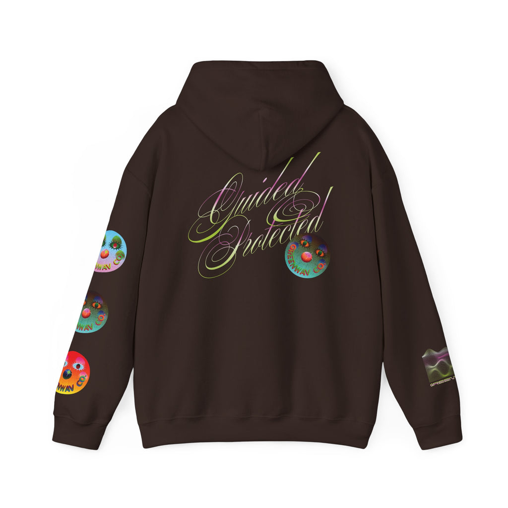 Guided & Protected (Kiwi) - Hooded Sweatshirt