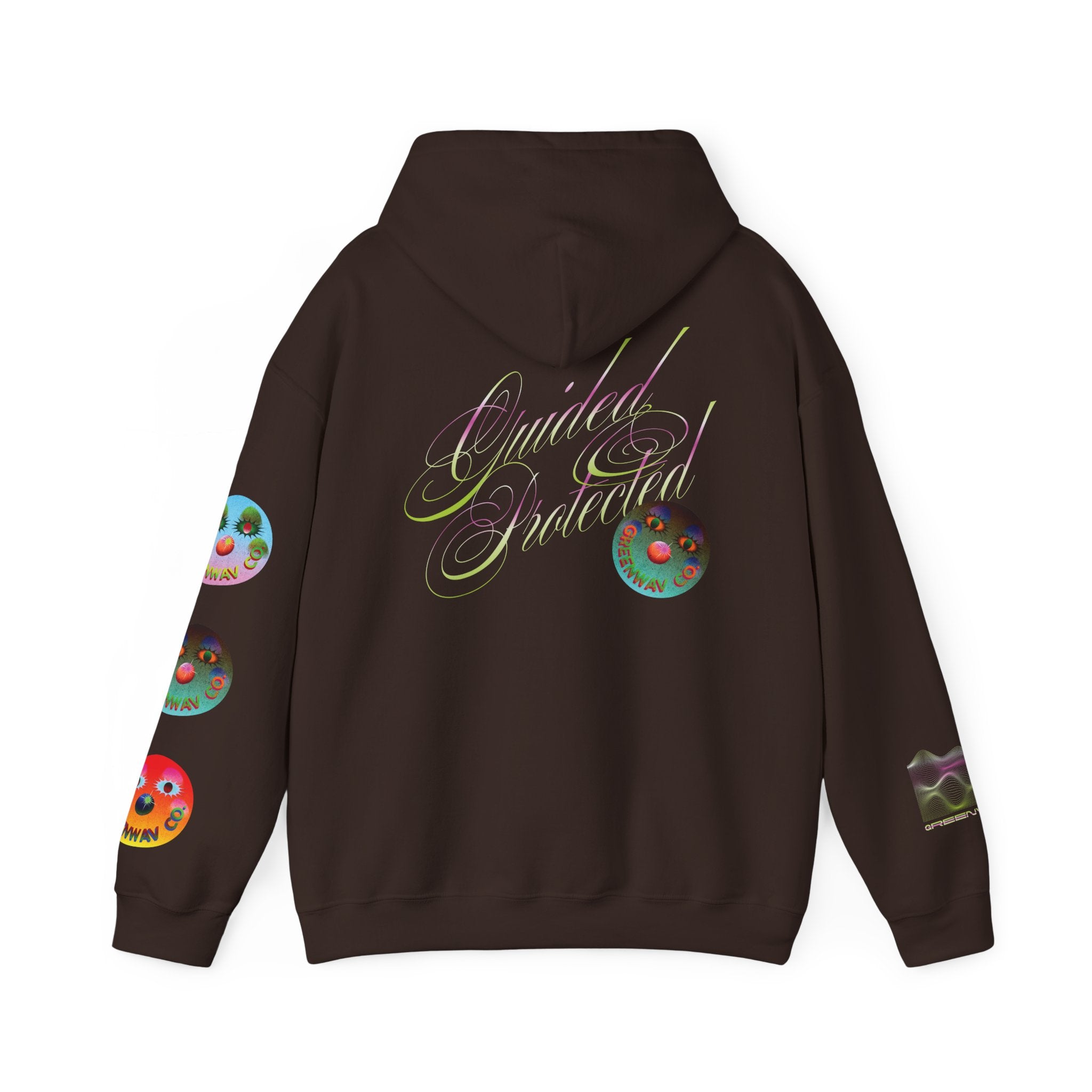 Guided & Protected (Kiwi) - Hooded Sweatshirt