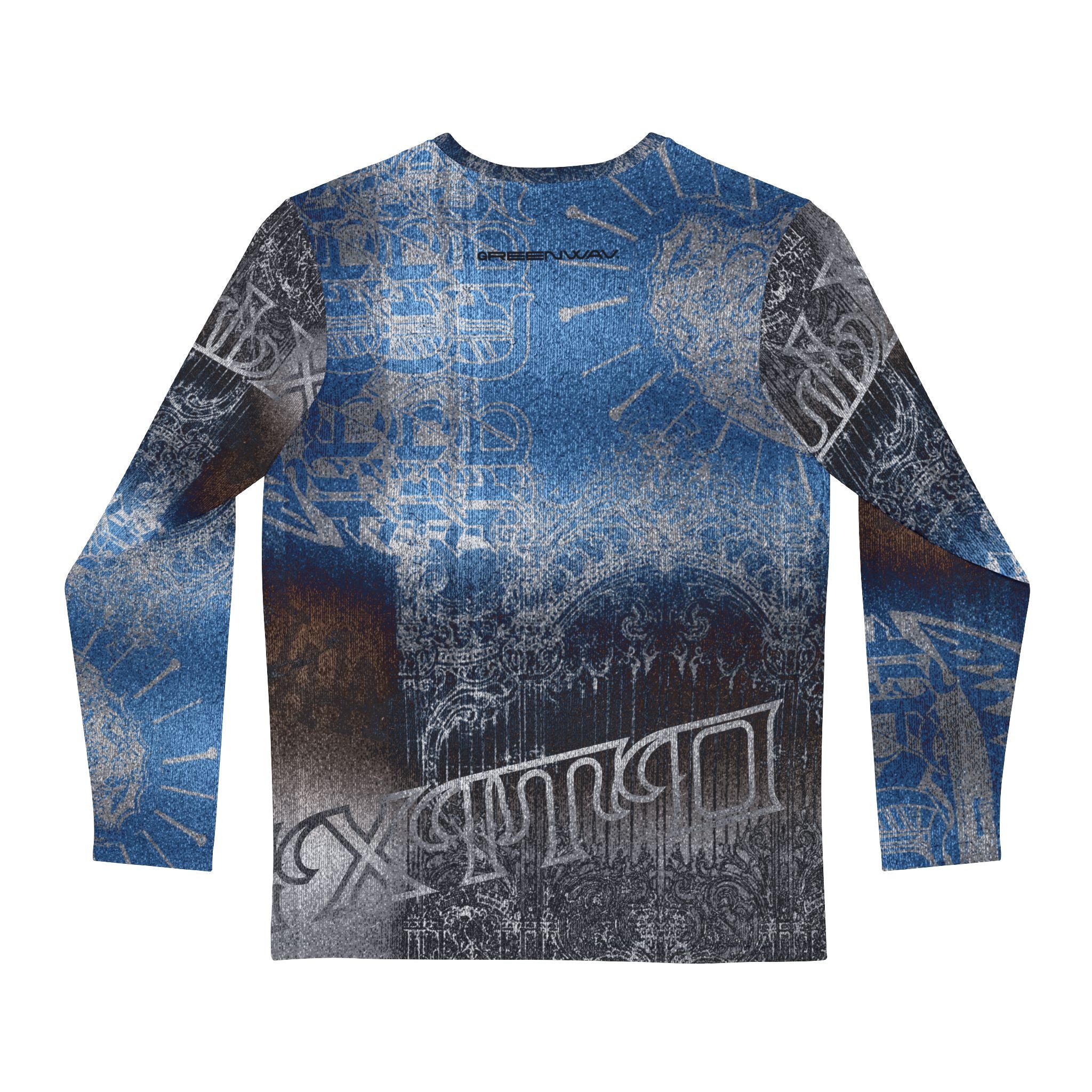 Blue Exito Long Sleeve Shirt