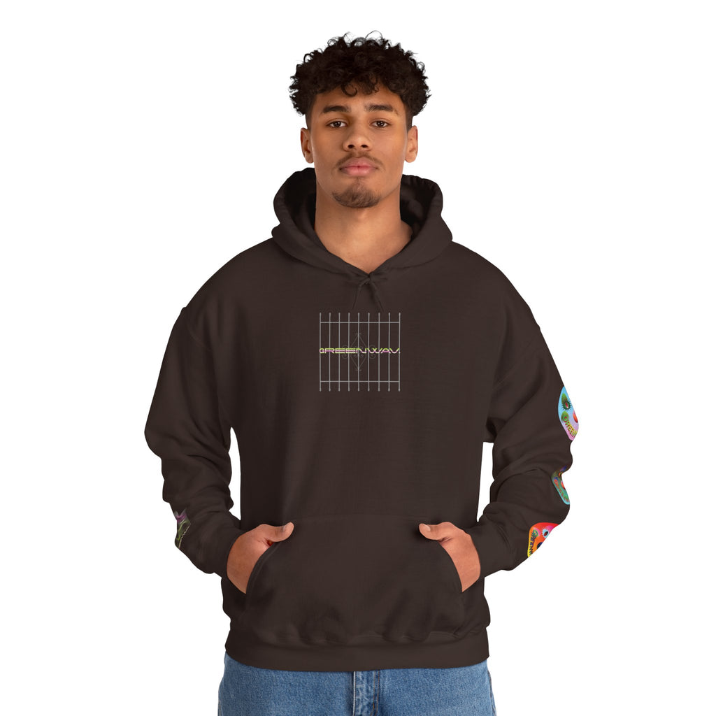 Guided & Protected (Kiwi) - Hooded Sweatshirt