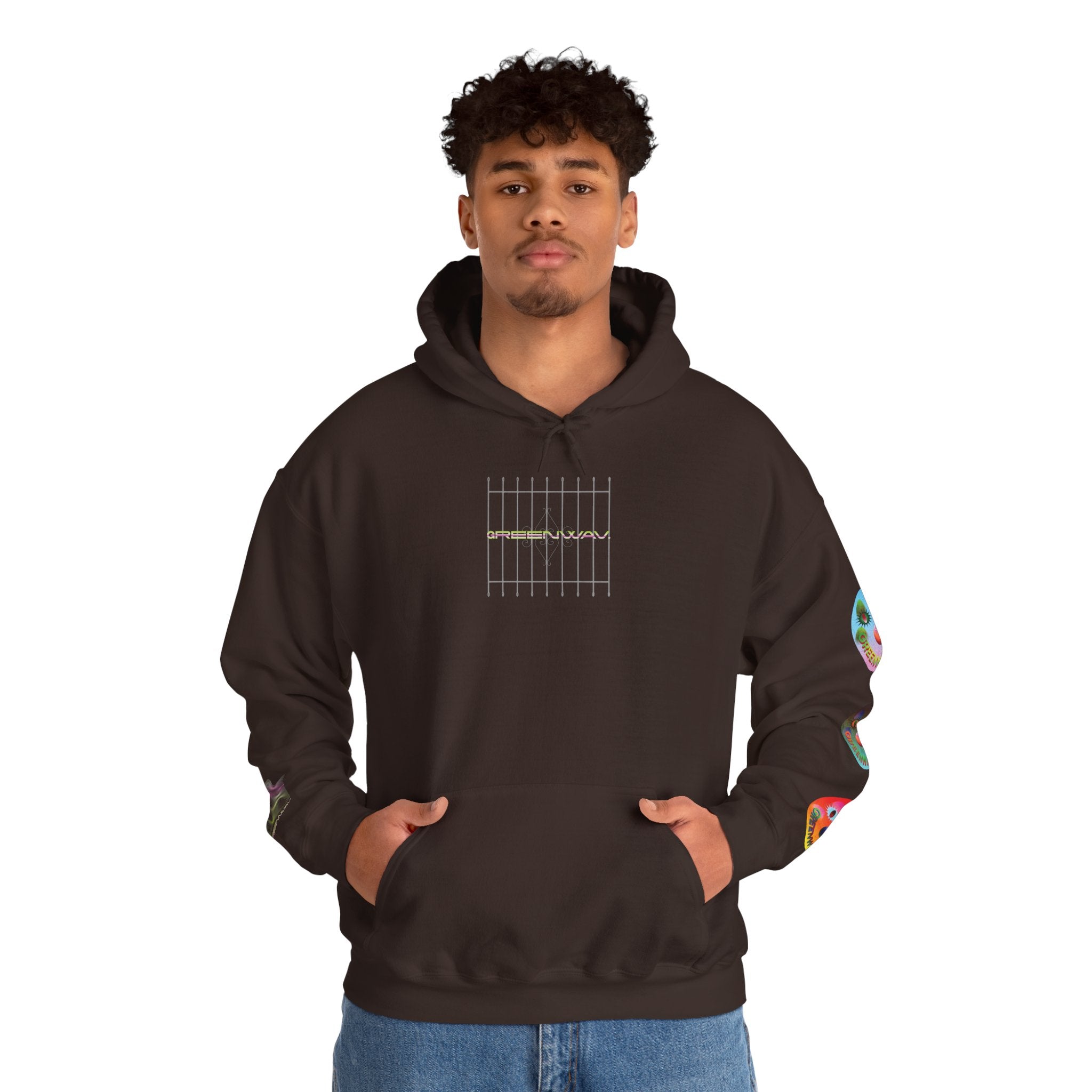 Guided & Protected (Kiwi) - Hooded Sweatshirt