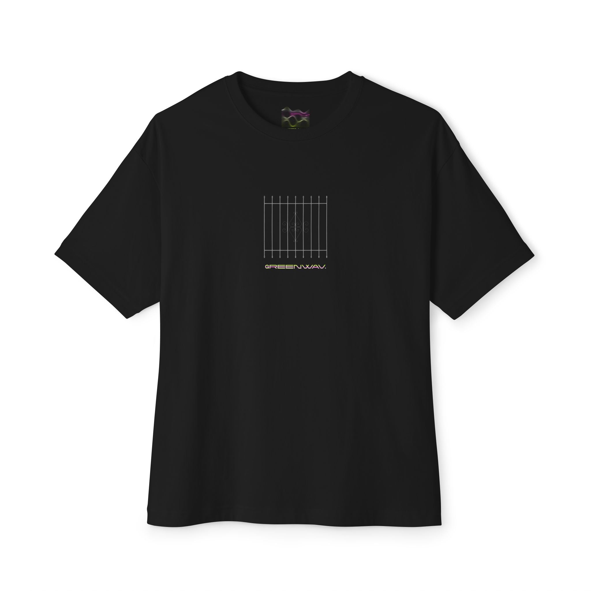 'Guiado Y Protegido' Kiwi - Unisex Oversized Boxy Tee