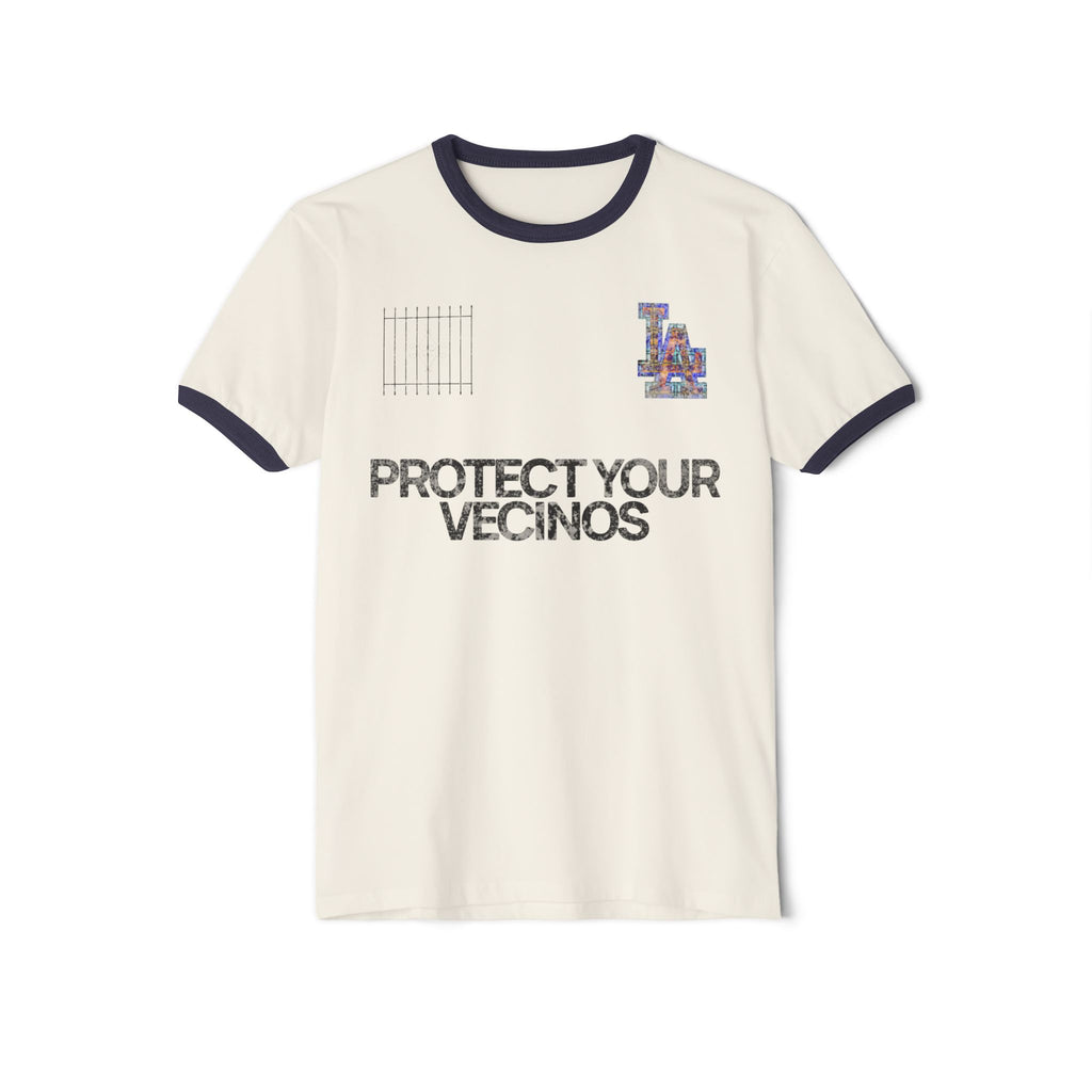 Protect Your Vecinos Ringer T‑Shirt