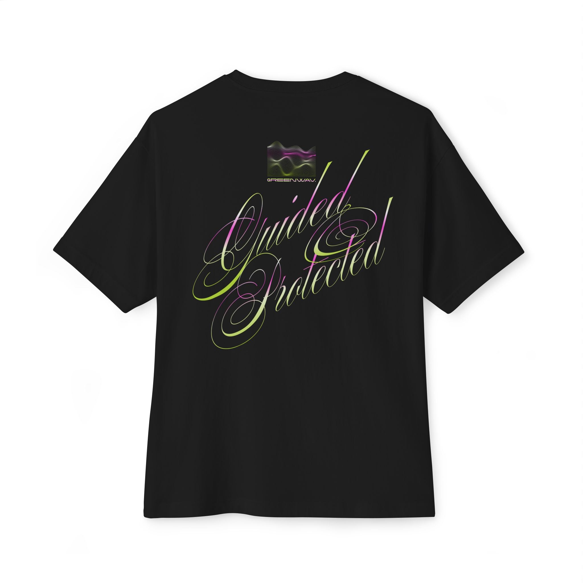 Guided & Protected (Kiwi) - Boxy Tee