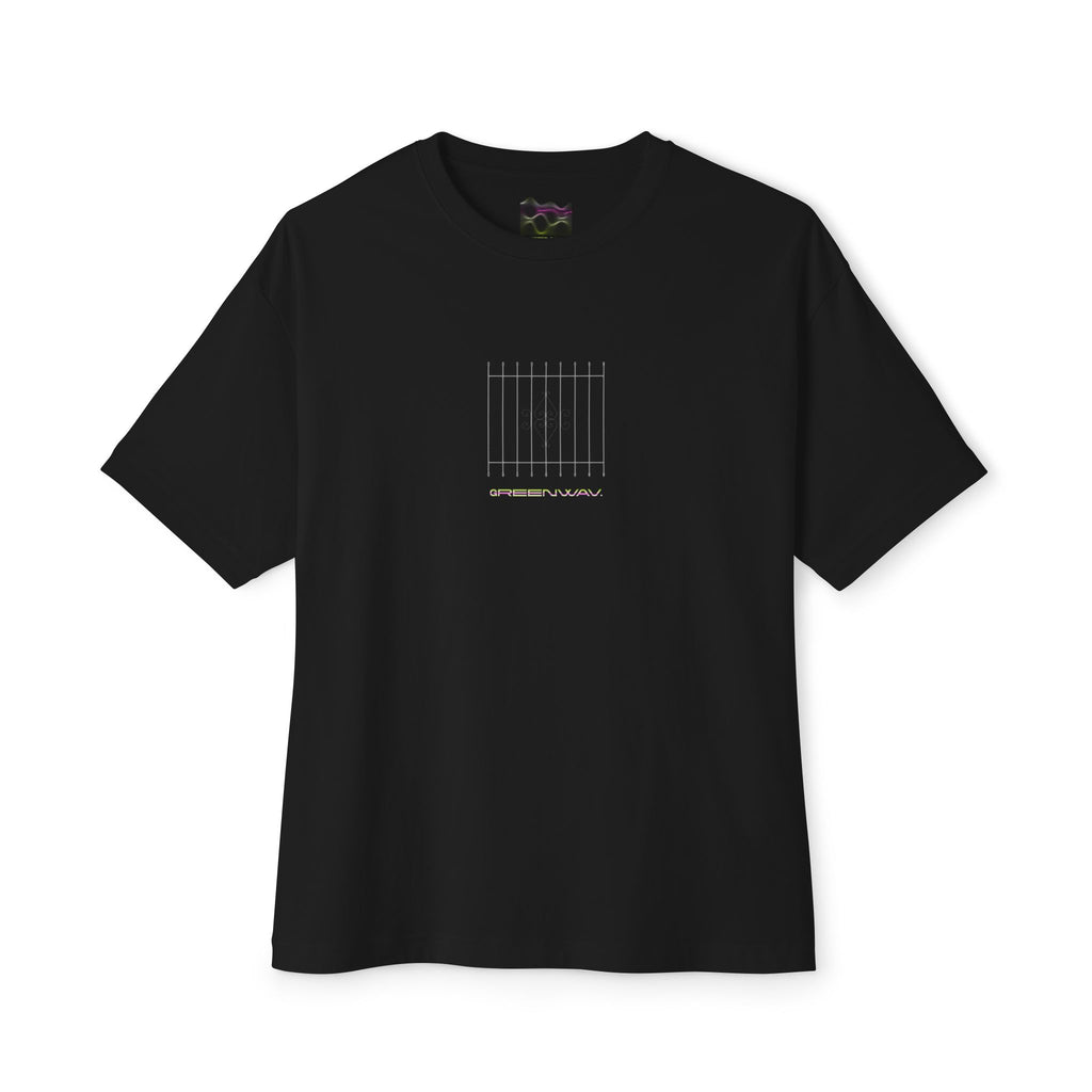 'Guided & Protected' Kiwi - Unisex Oversized Boxy Tee