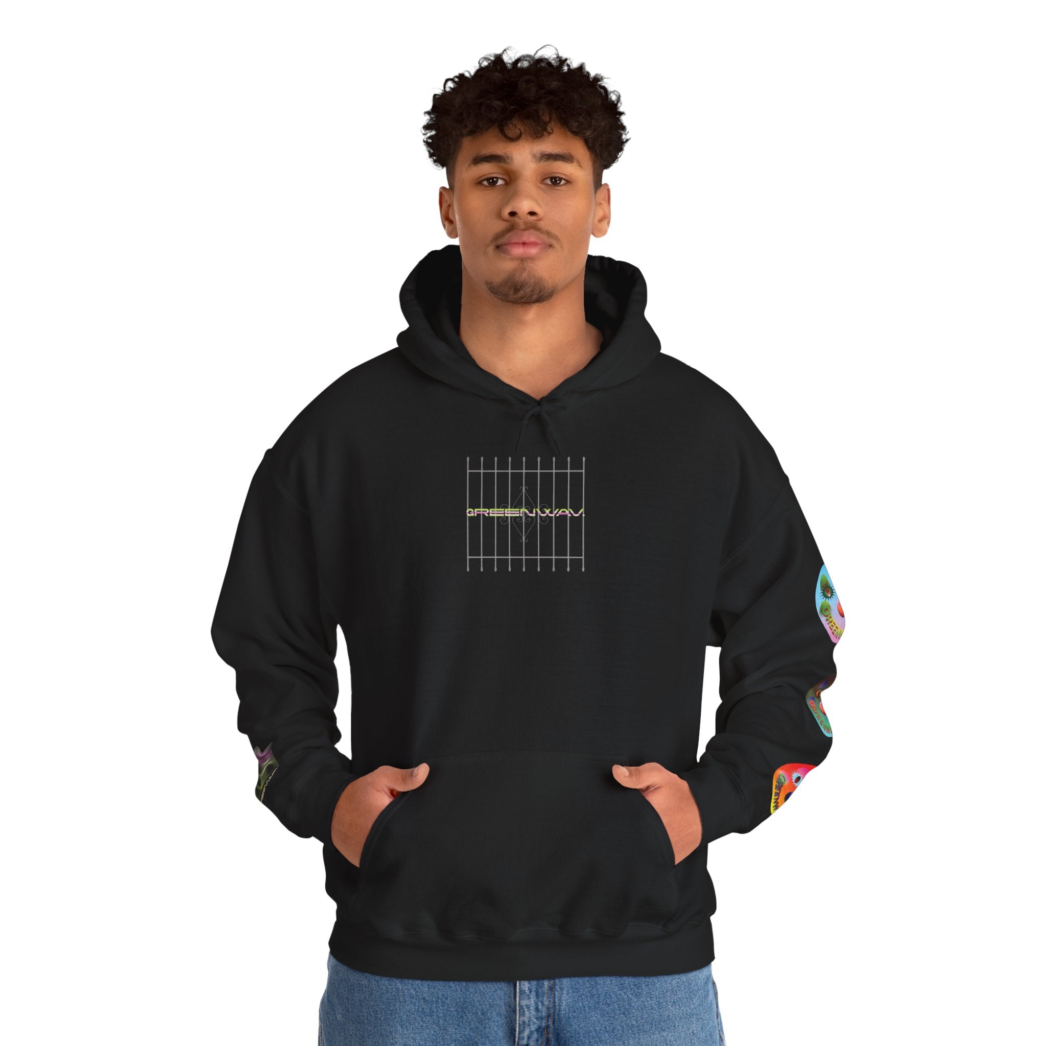 Guided & Protected (Kiwi) - Hooded Sweatshirt