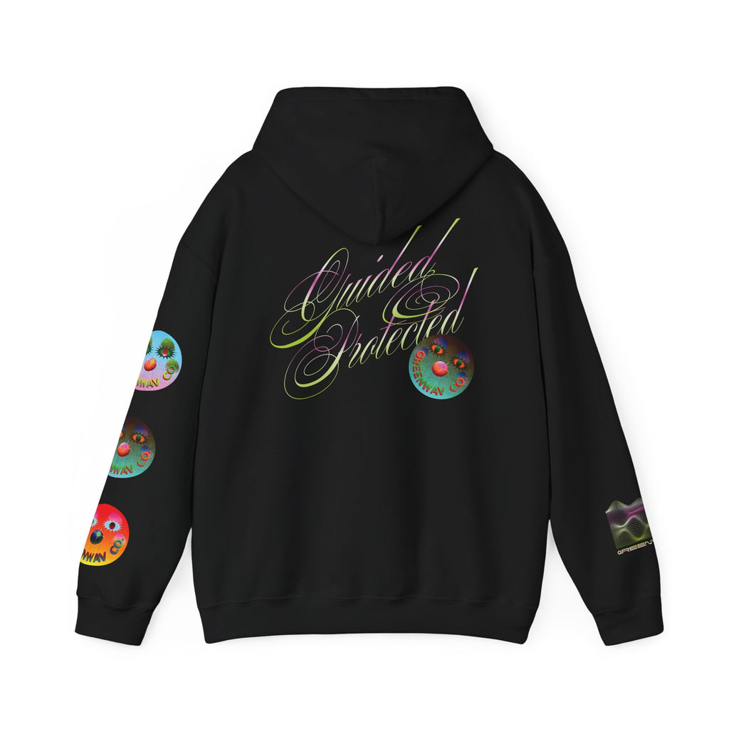 Guided & Protected (Kiwi) - Hooded Sweatshirt