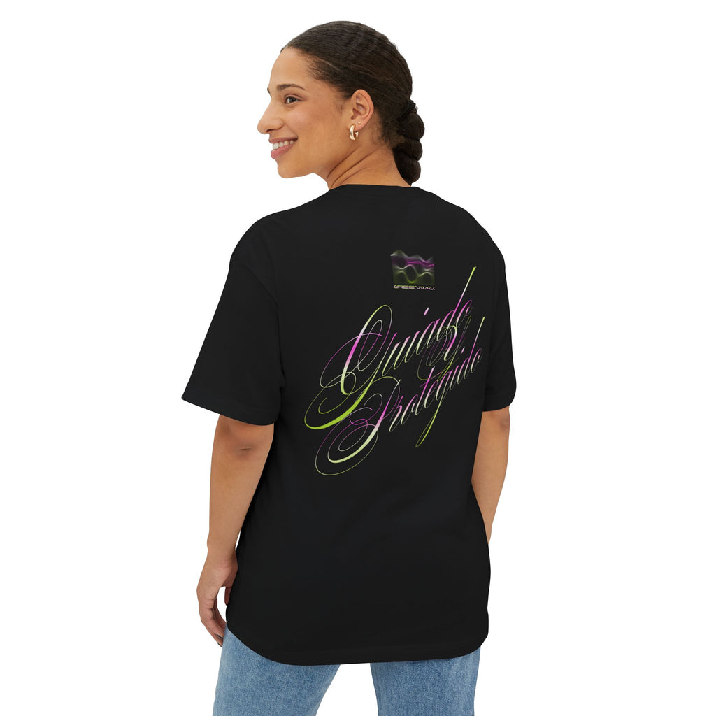 'Guiado Y Protegido' Kiwi -  Boxy Tee